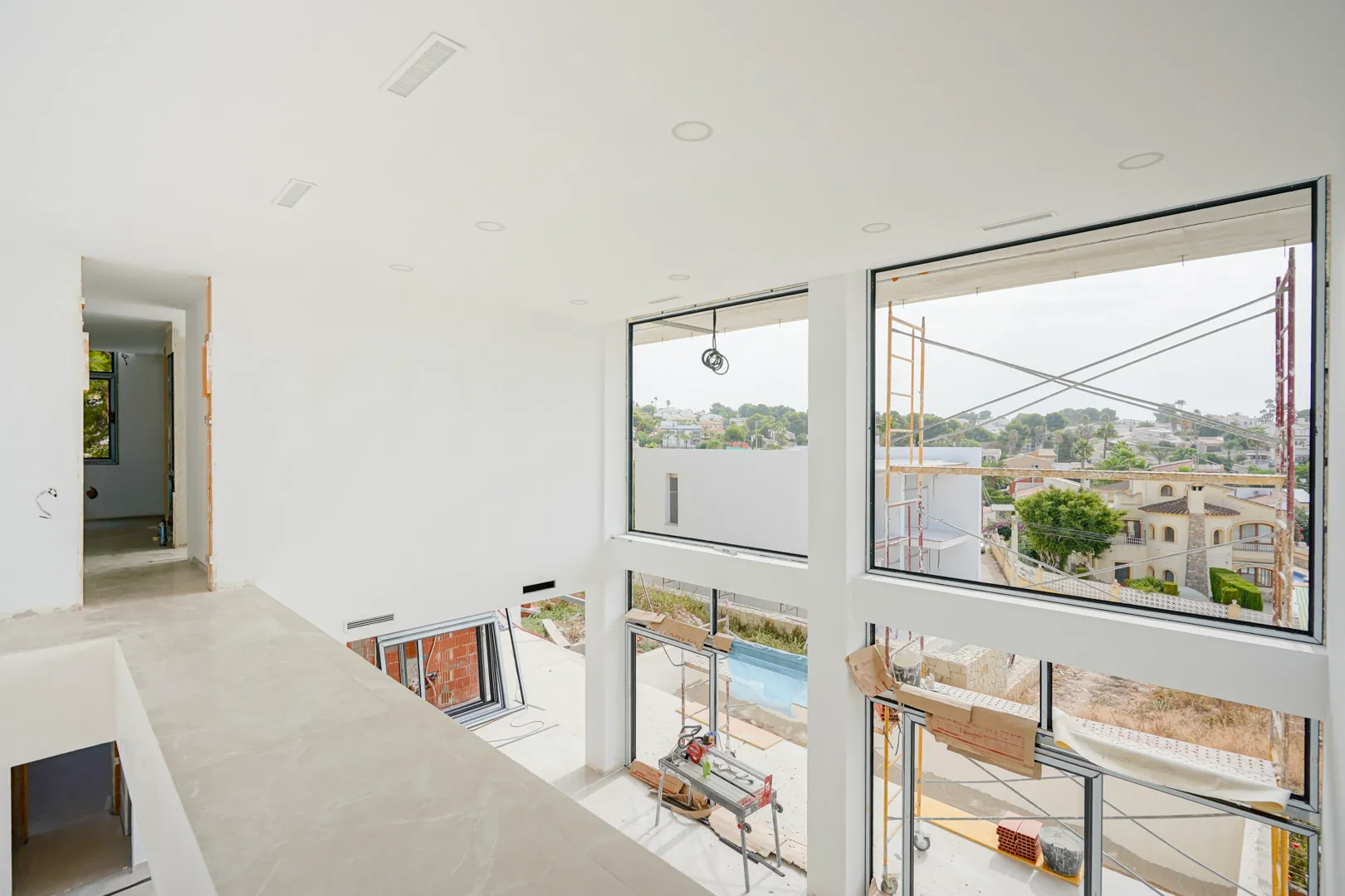 Moderna villa de obra nueva a poca distancia de la playa de Calpe