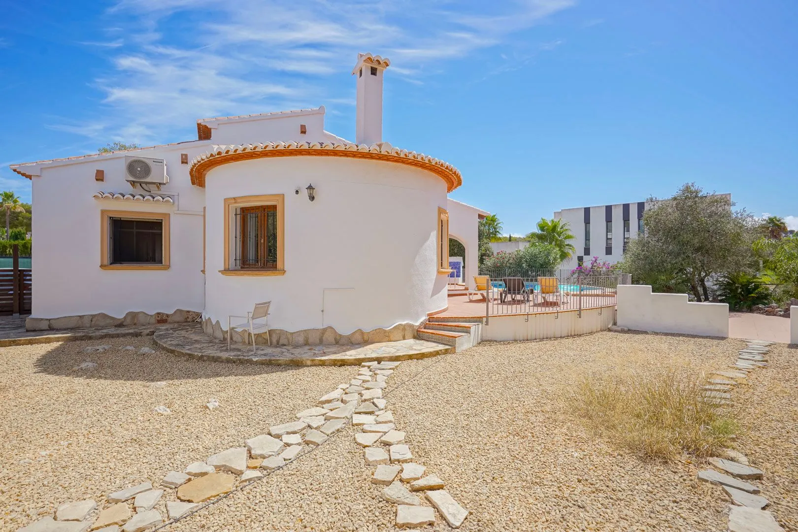 Charmante villa traditionnelle de plain-pied à vendre à Jávea.