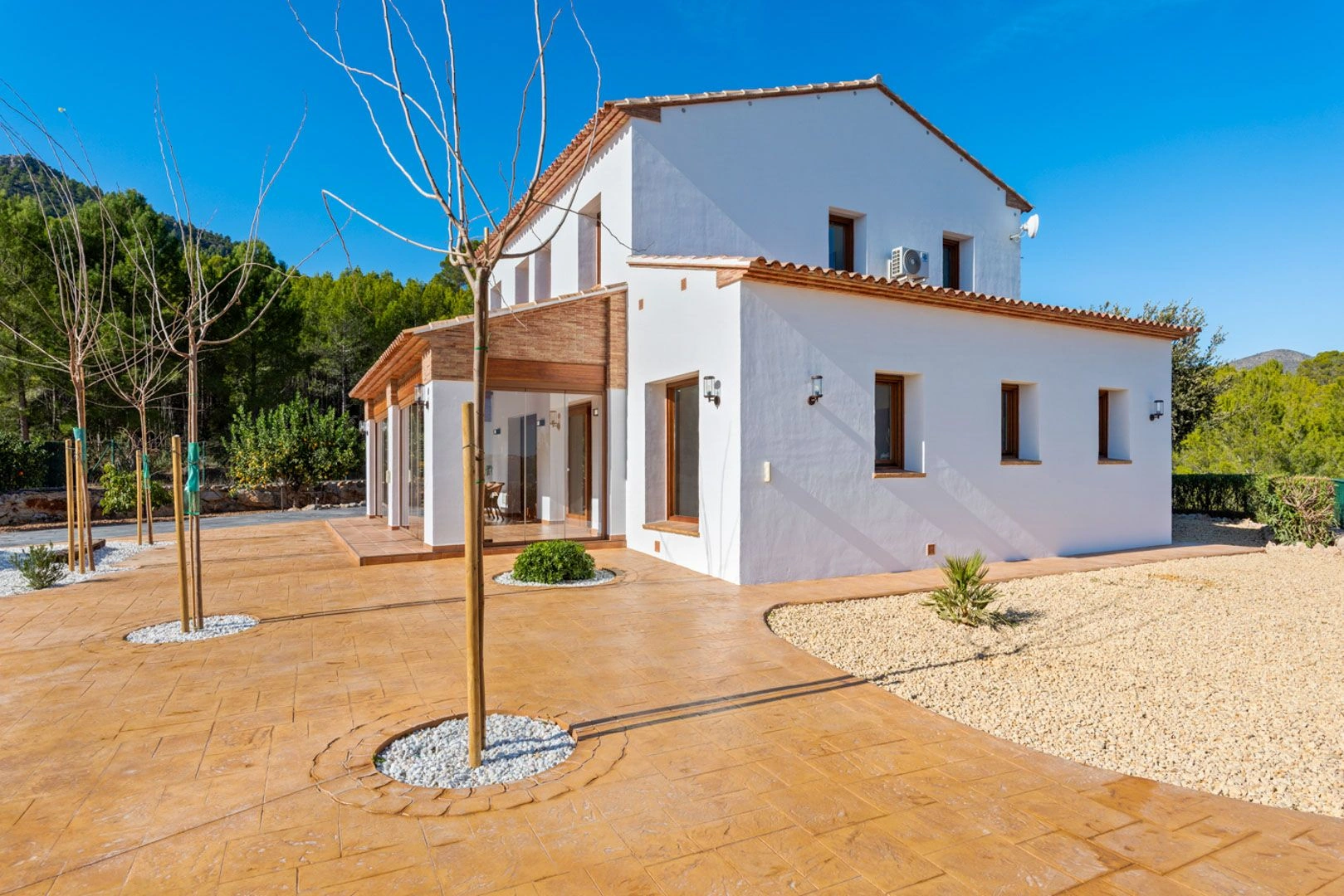 Preciosa finca con vistas al mar en venta en Oltamar, Calpe
