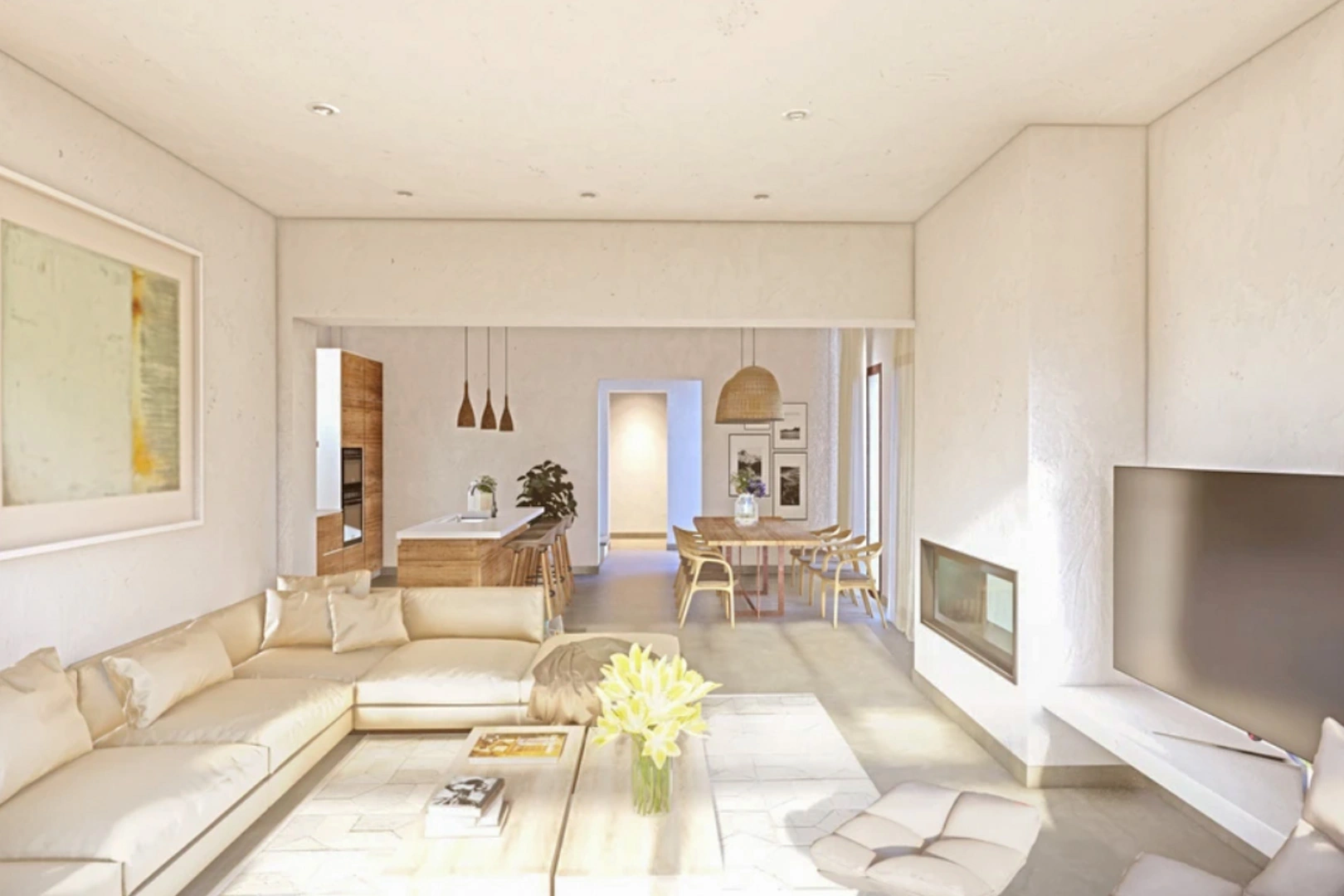Proyecto de construcción en la playa en venta en Oliva
