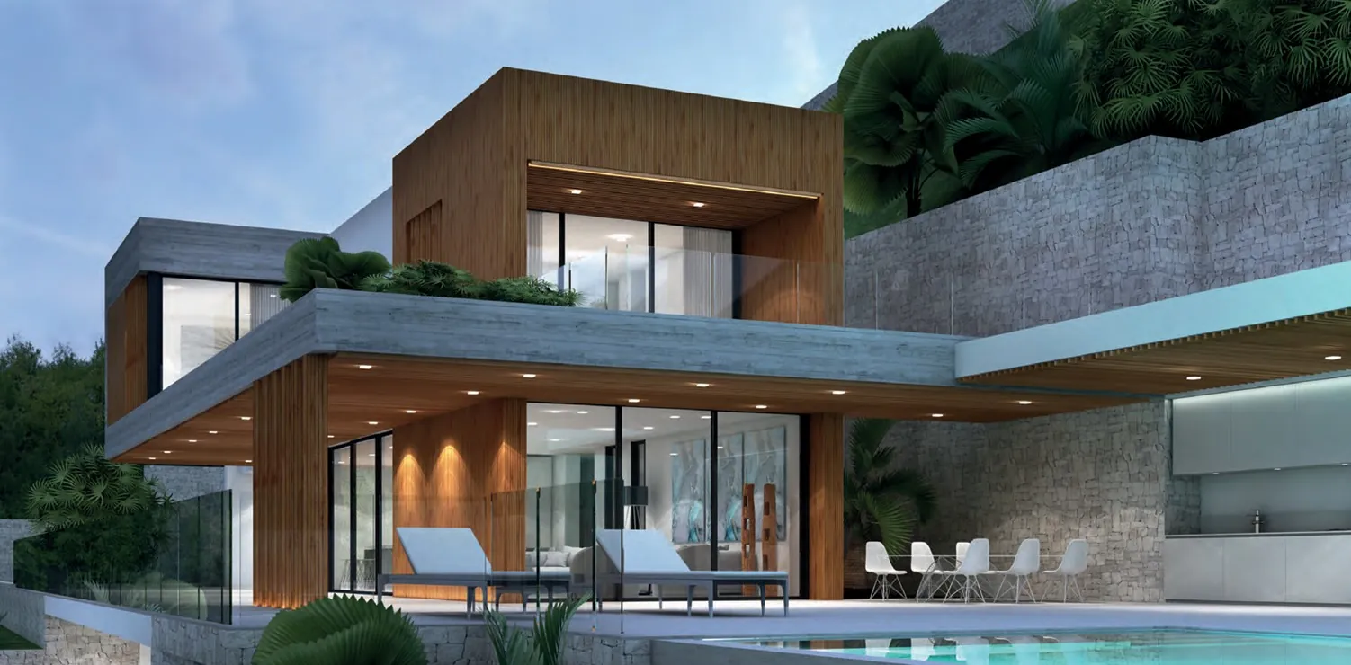 Lujosa villa de obra nueva con vistas al mar en venta en Raco de Galeno, Benissa