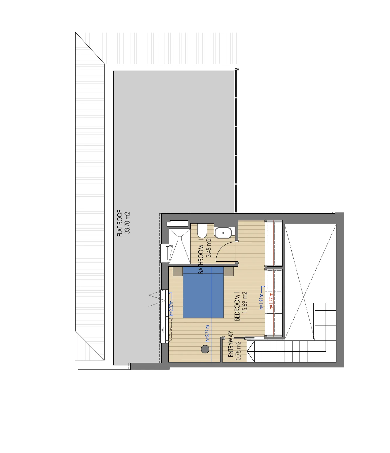 Duplex élégant neuf dans un emplacement exclusif.