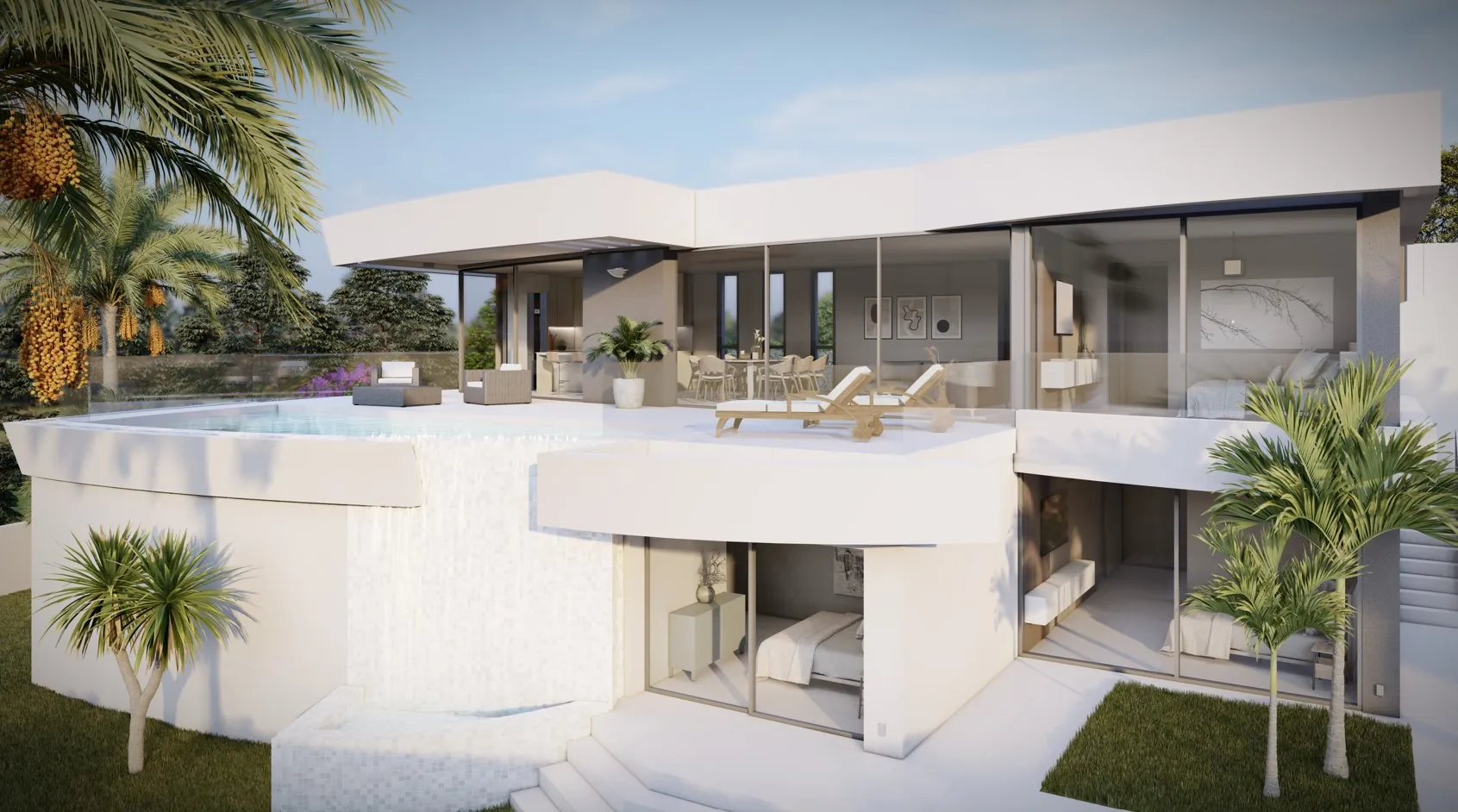 Spectaculaire villa met zeezicht te koop in Calpe