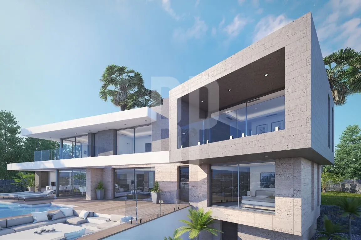 AR56750 - Moderna villa de nueva construcción con vistas al mar en venta en Jávea