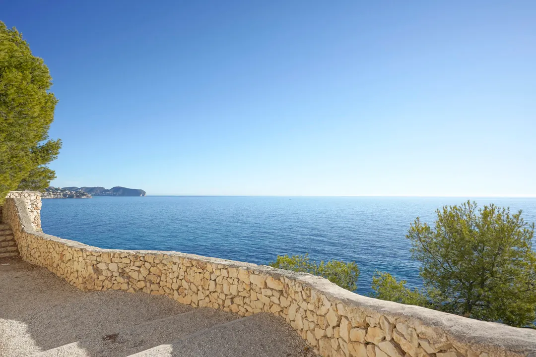 Progetto di villa moderna con vista sul mare in vendita a Moraira