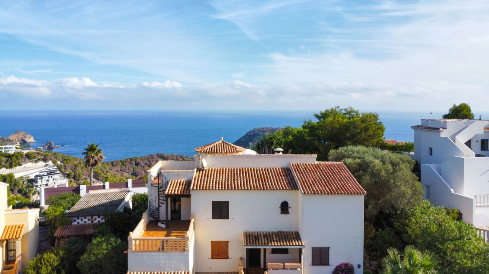 Villa avec vue sur la mer à vendre à Portichol, Jávea