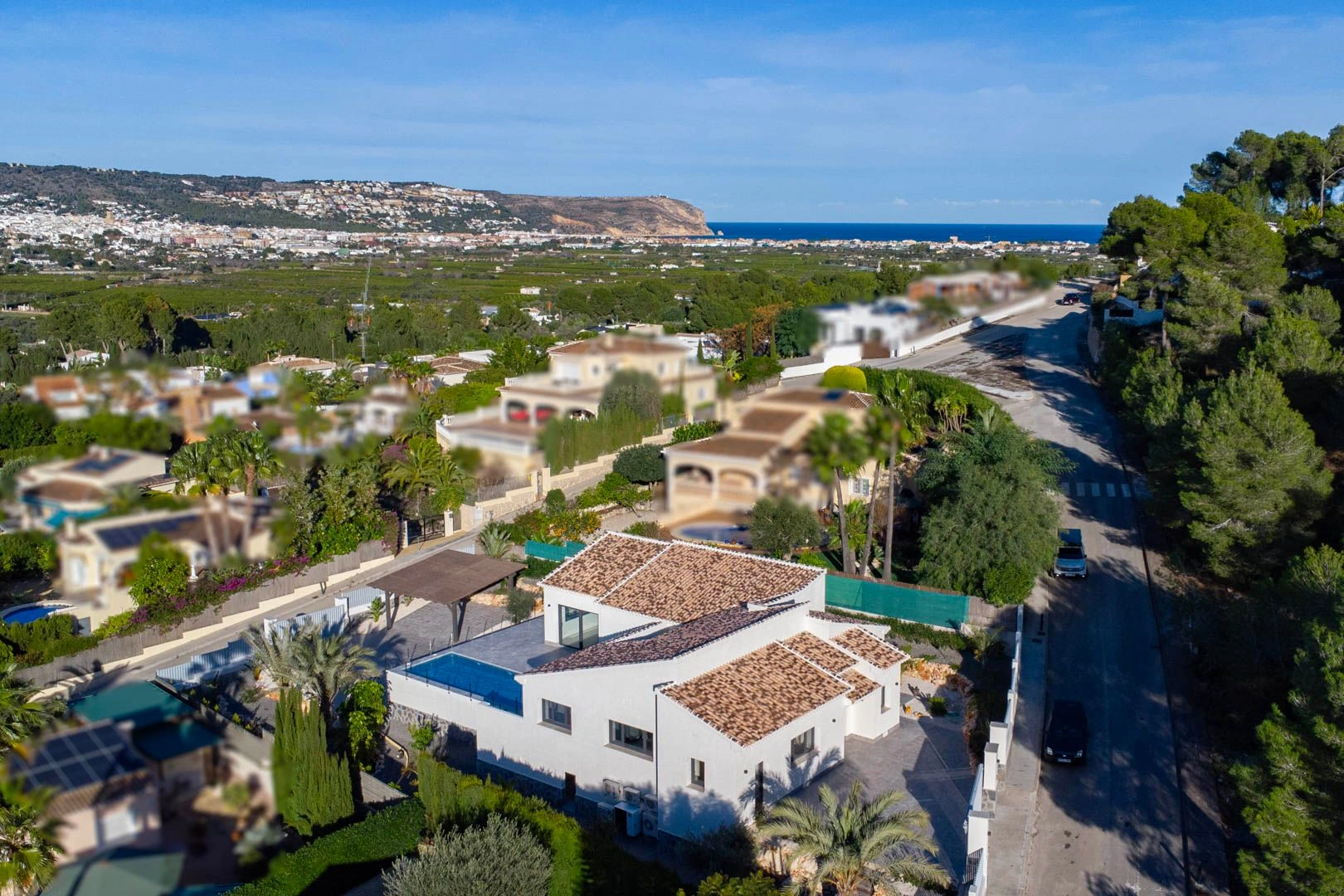 Magnifique villa traditionnelle neuve à vendre à Piver, Jávea.