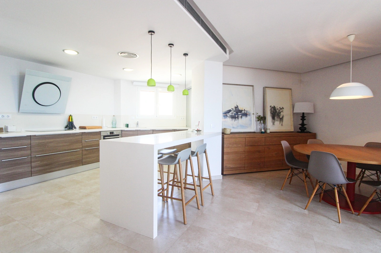 Schöne Wohnung zur Miete in Javea mit Meerblick