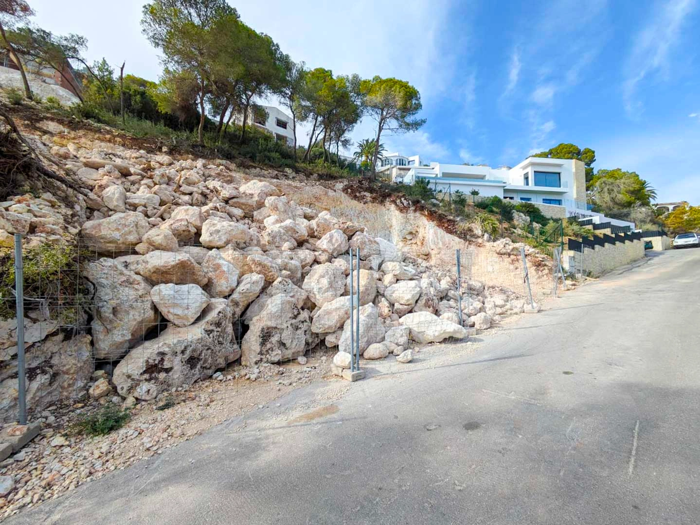 Villa moderne avec vue sur la mer en construction à vendre à Jávea