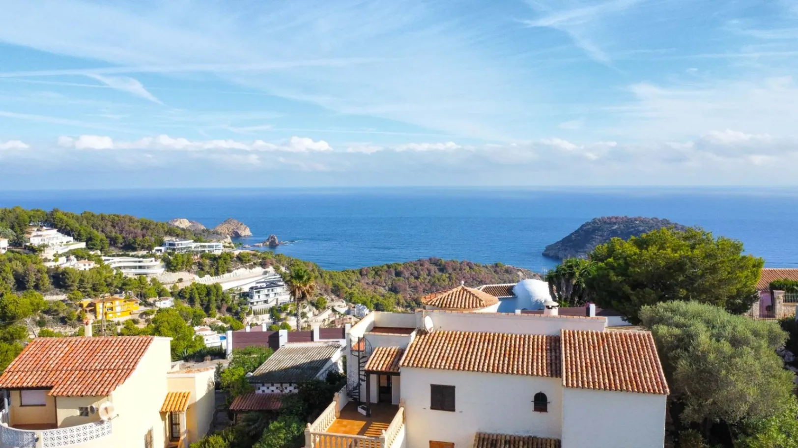 Villa avec vue sur la mer à vendre à Portichol, Jávea