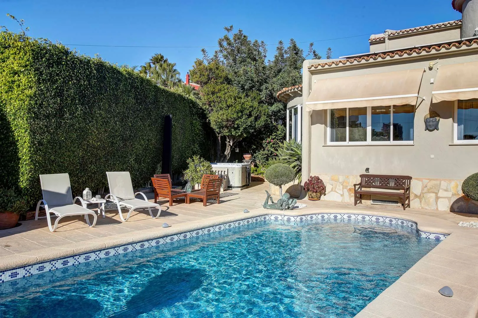 Villa rénovée à distance de marche de la plage et du centre de Calpe