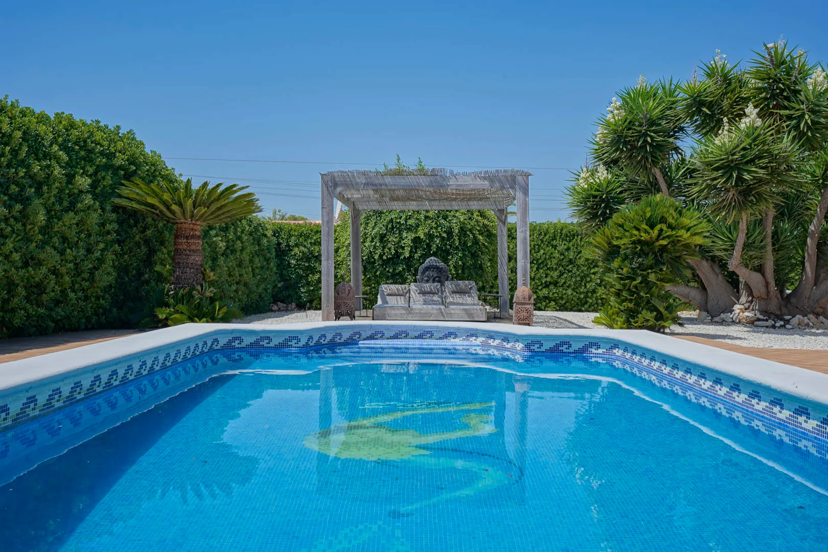 Villa rénovée de plain-pied avec jardin et piscine à Costa Nova, Jávea