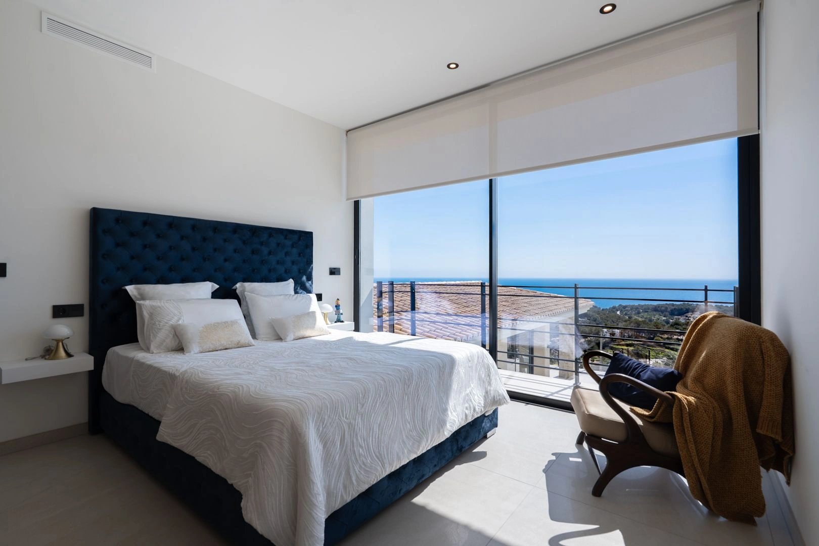 Impresionante villa mediterránea de lujo con vistas al mar en venta en Benissa