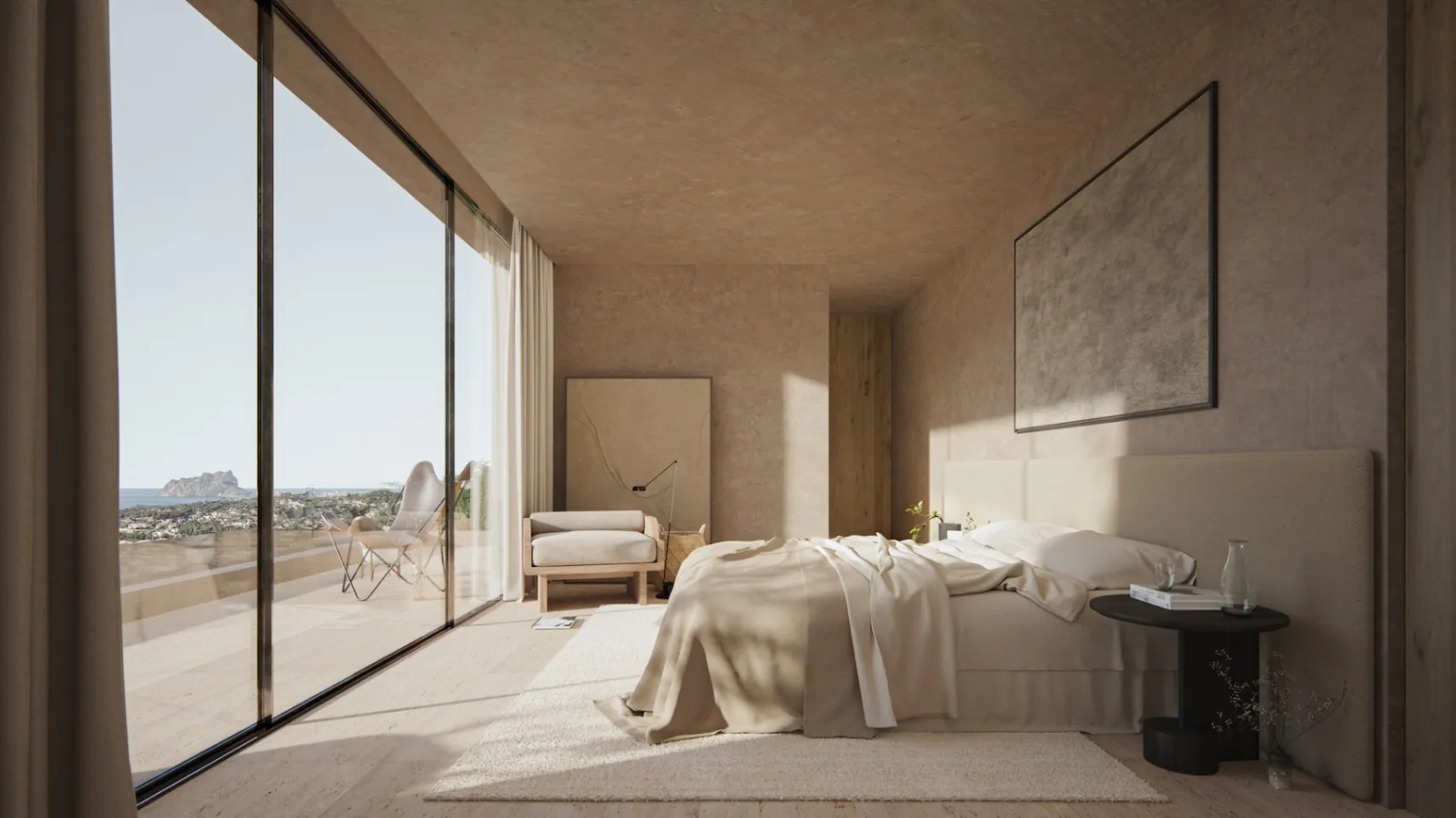 Fantastische Neubauvilla mit Meerblick zum Verkauf in Benissa