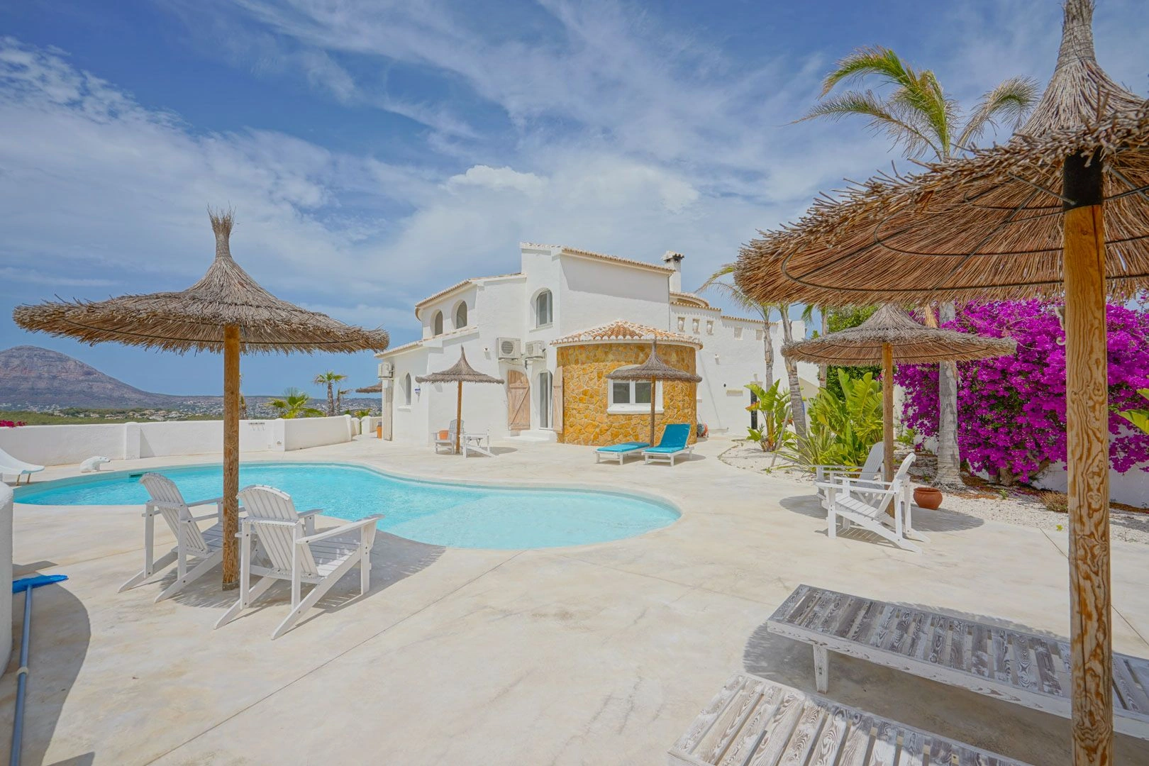 Magnífica villa de lujo con vistas panorámicas en venta en Benitachell