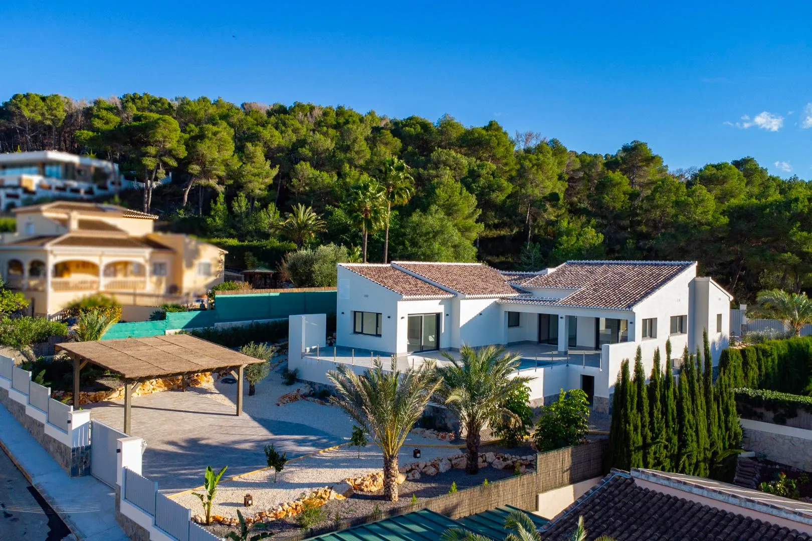 Magnifique villa traditionnelle neuve à vendre à Piver, Jávea.