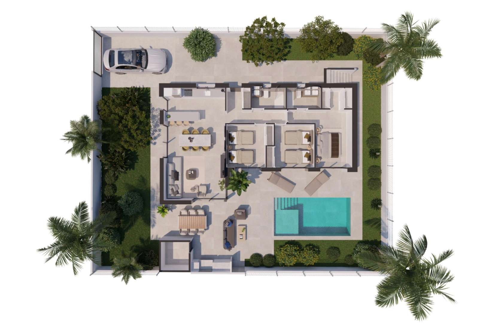 Villa moderna en venta en Polop