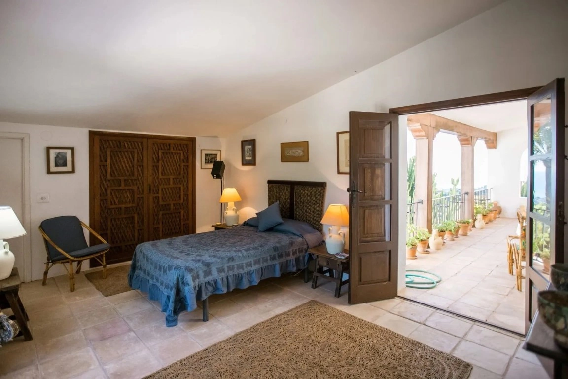 Einzigartige Finca zum Verkauf in Benissa mit herrlichem Blick über die Landschaft und das Meer
