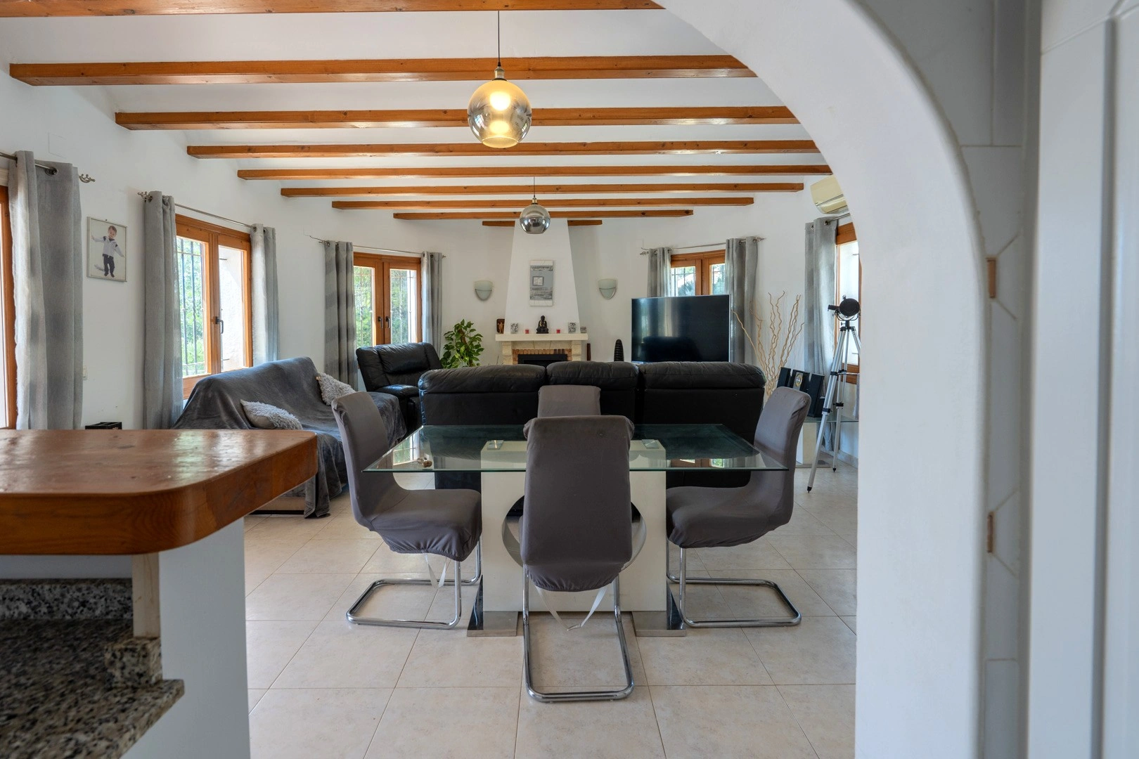 Charmante villa traditionnelle de plain-pied à vendre à Jávea.