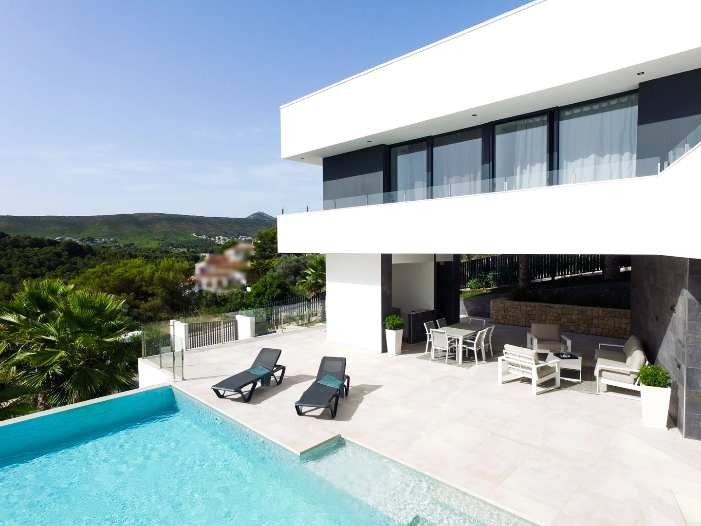 Impressionnante villa moderne de luxe dans un emplacement privilégié avec vue dégagée à vendre à Jávea.