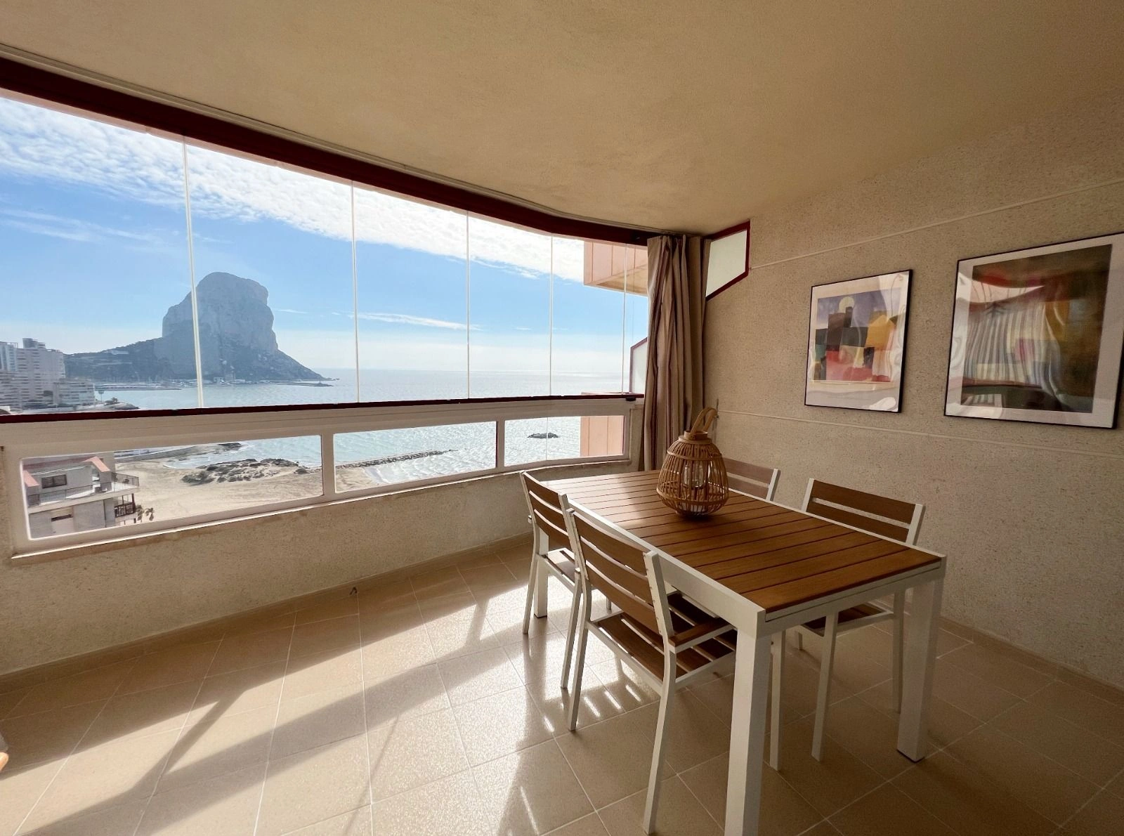 Precioso piso en venta en Calpe con vistas al mar