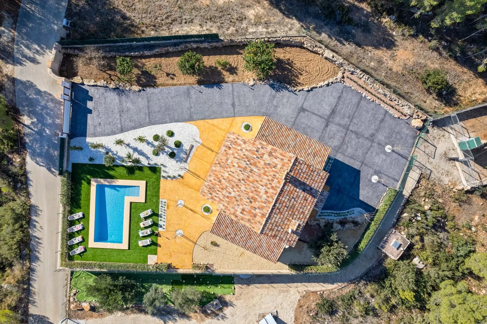 Preciosa finca con vistas al mar en venta en Oltamar, Calpe