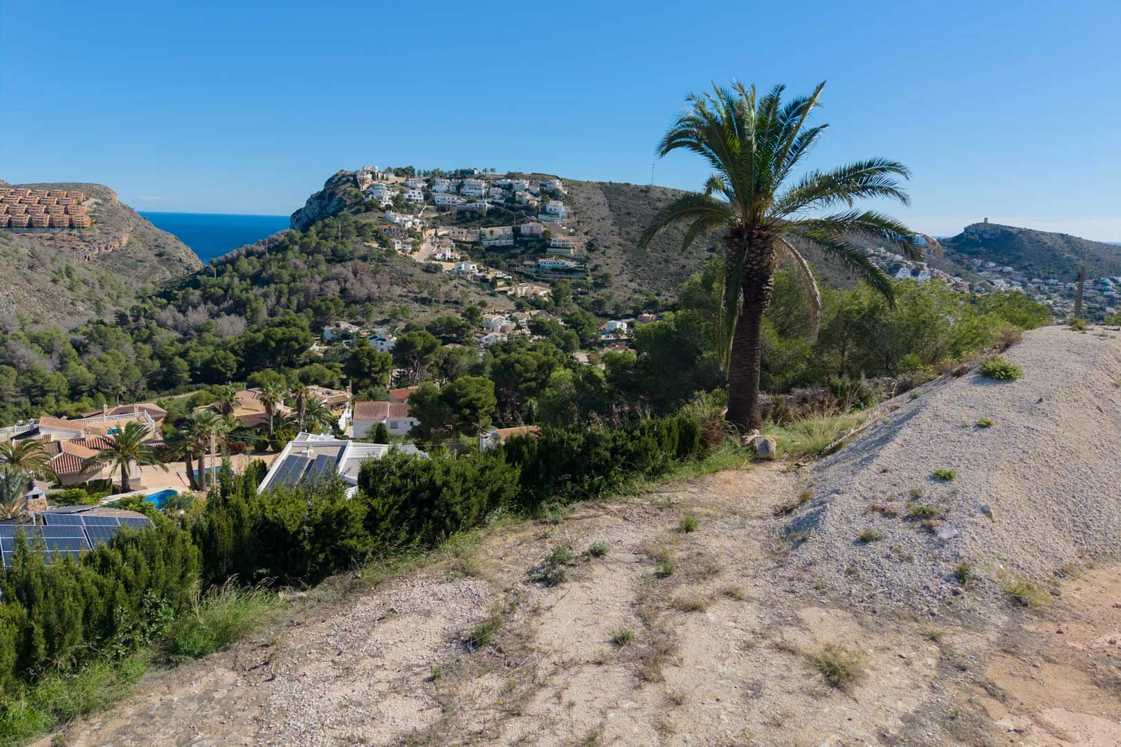 Exclusiva Villa de diseño en construccion con vistas al mar en venta en Moraira
