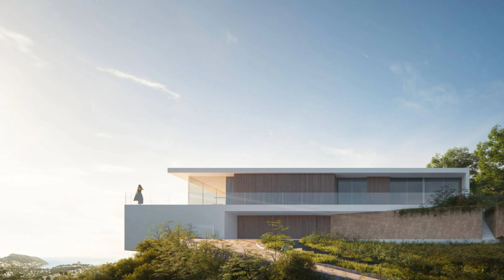 AR63017 - Exclusiva Villa de diseño en construccion con vistas al mar en venta en Moraira