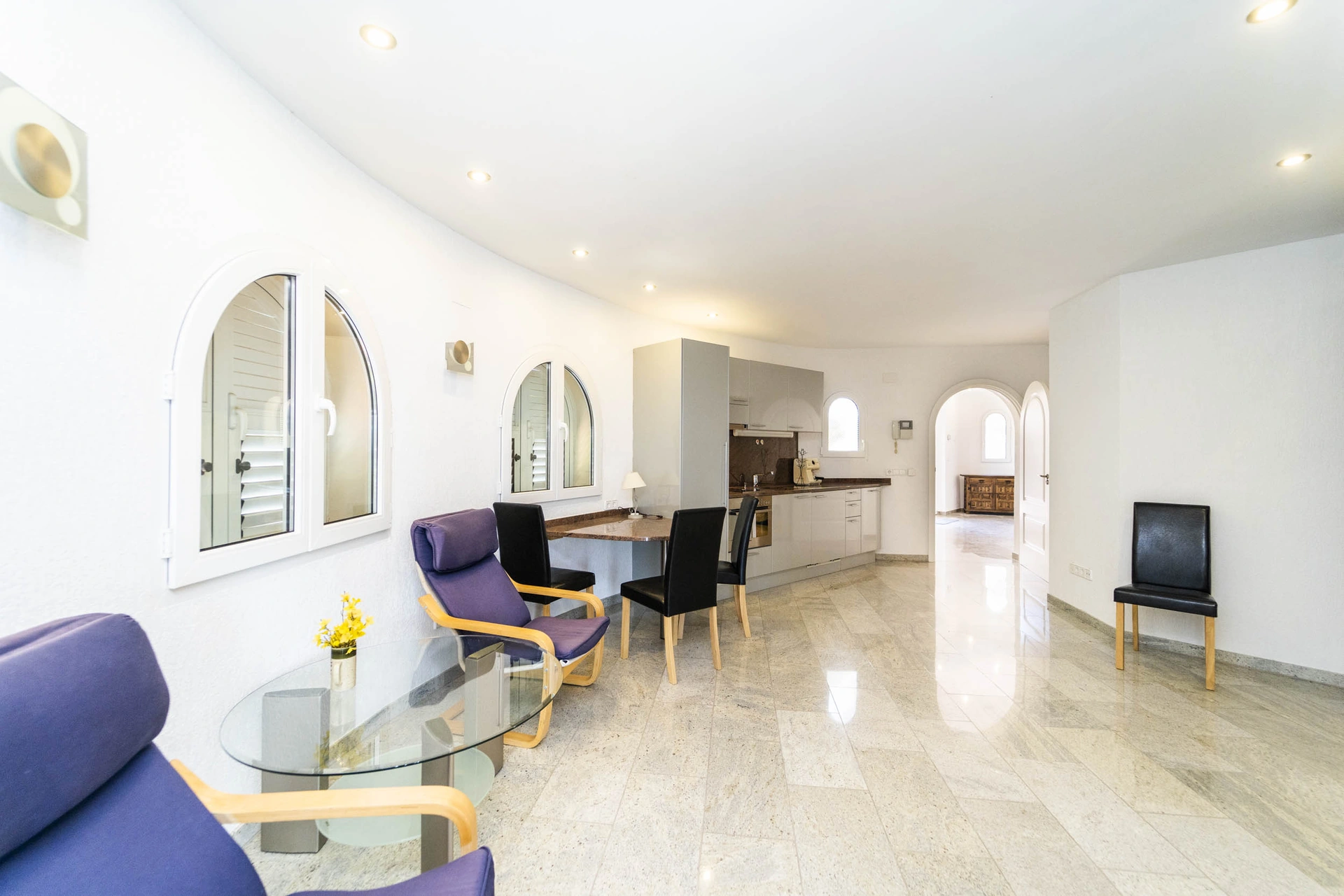Grande villa traditionnelle avec vue sur la mer à vendre à Calpe