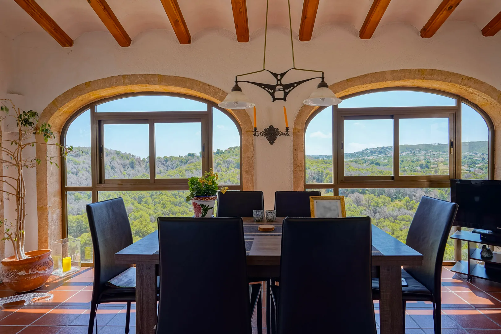 Villa traditionnelle avec vue sur la mer et totale intimité à Jávea