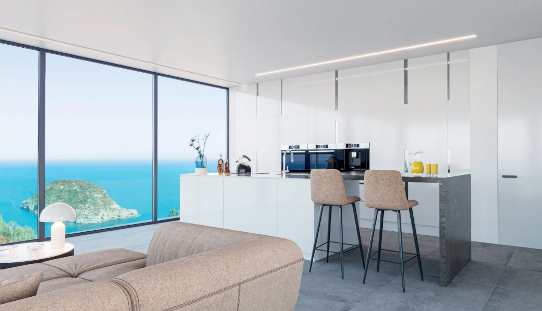 Moderne Villa mit herrlichem Meerblick zum Verkauf in Jávea