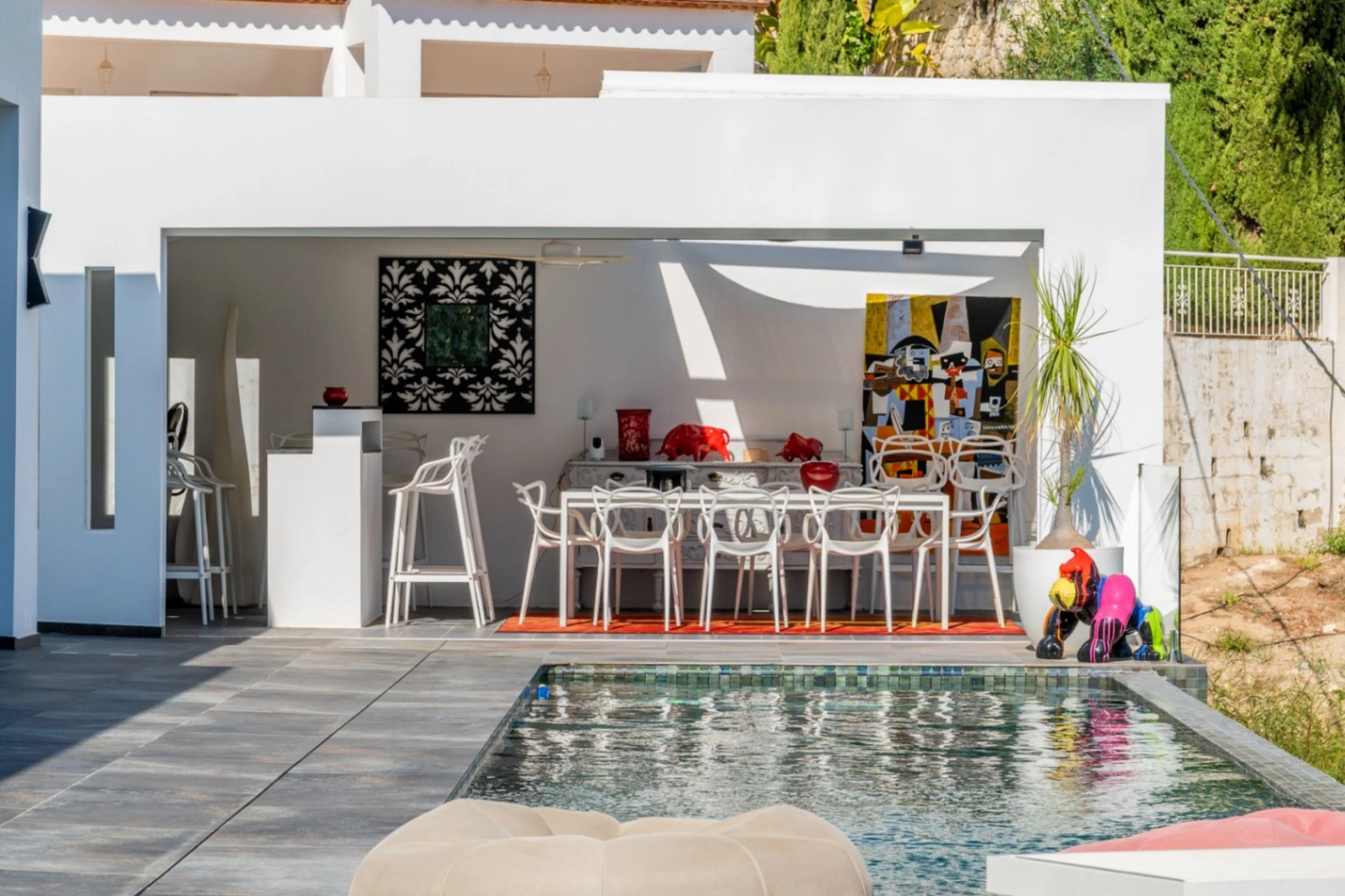 Impactante villa con vistas panorámicas al mar cerca de moraira