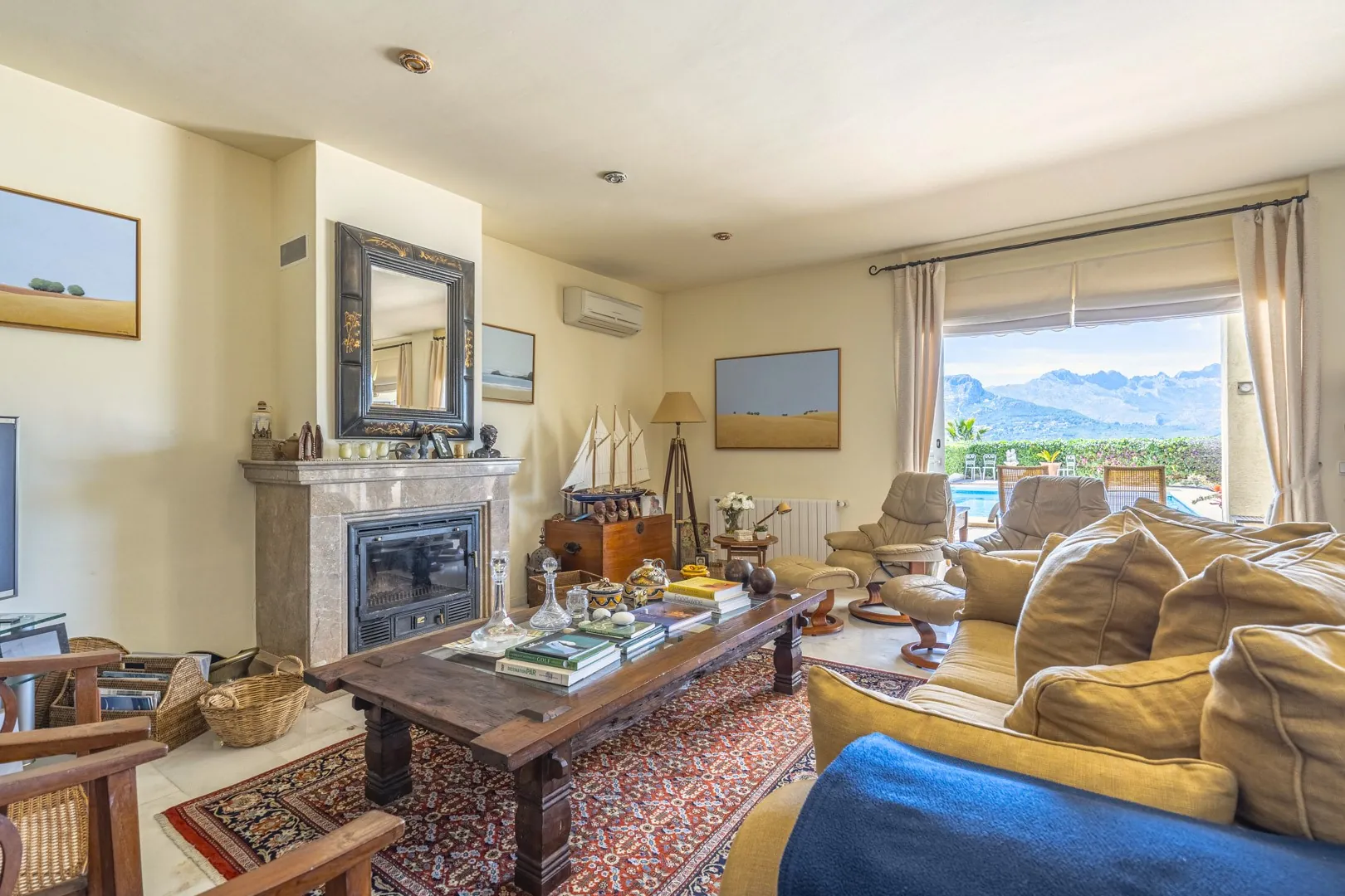 Villa con vistas panorámicas en venta en Calpe