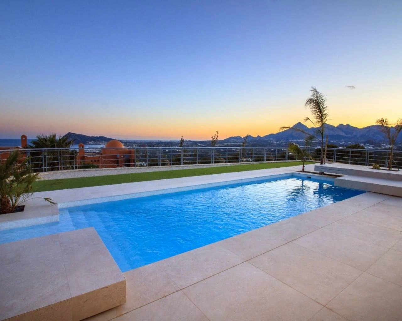 Villa de lujo con vistas al mar en venta en Altea