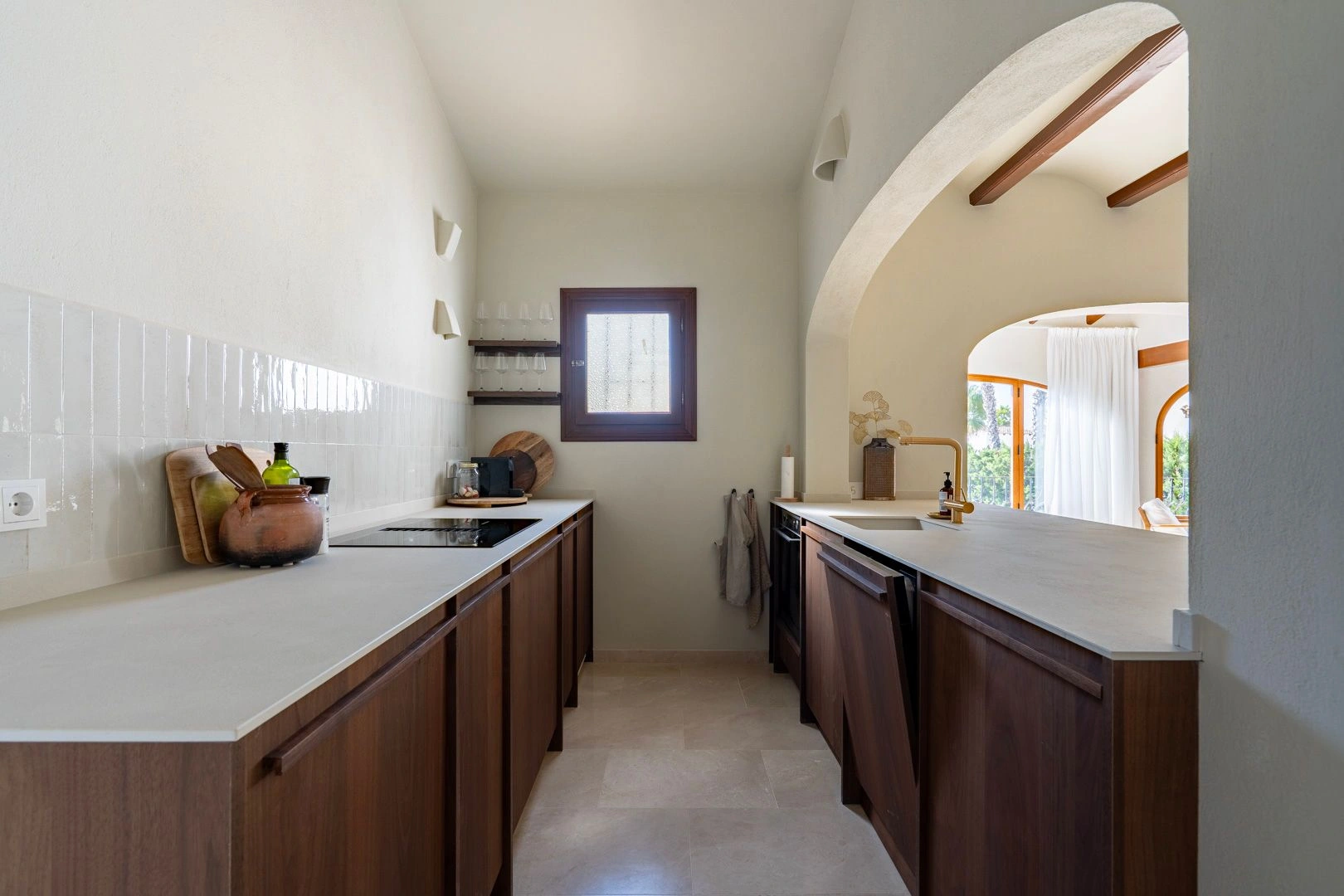 Exklusive renovierte mediterrane Villa mit 4 Schlafzimmern und Meerblick zum Verkauf in Moraira.