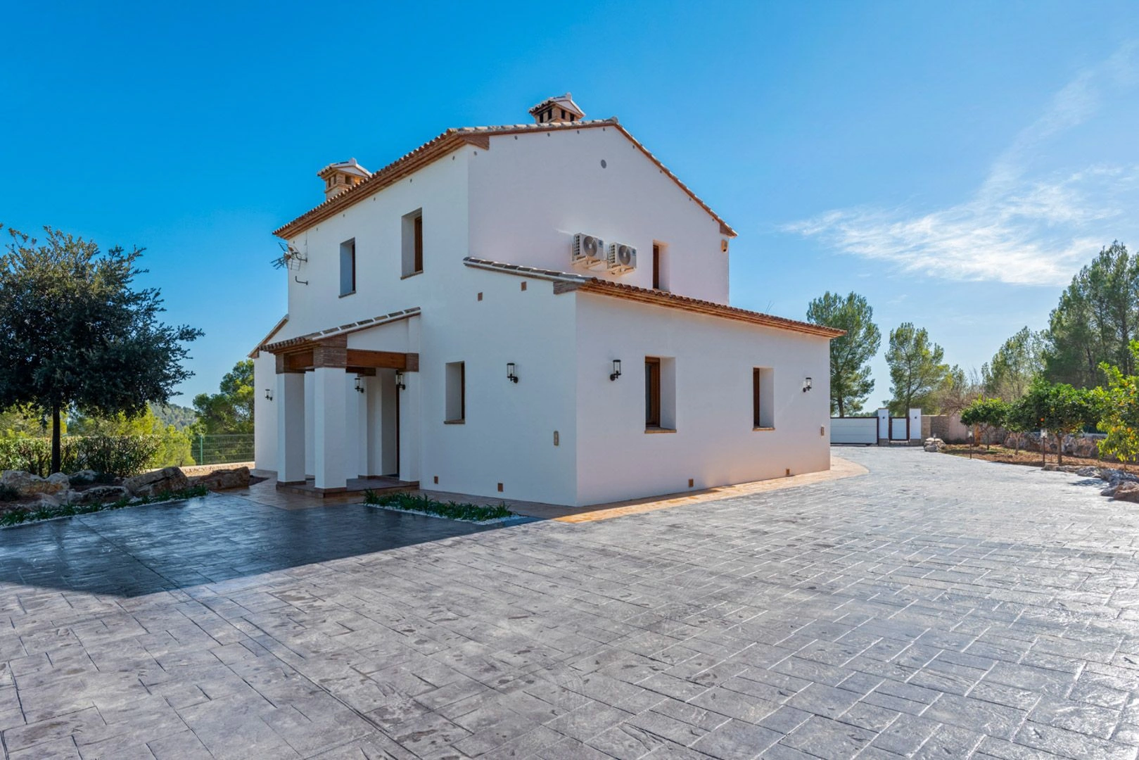 Preciosa finca con vistas al mar en venta en Oltamar, Calpe