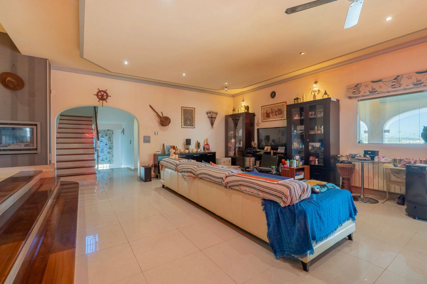 Villa con vistas panoramicas al mar en venta en Calpe