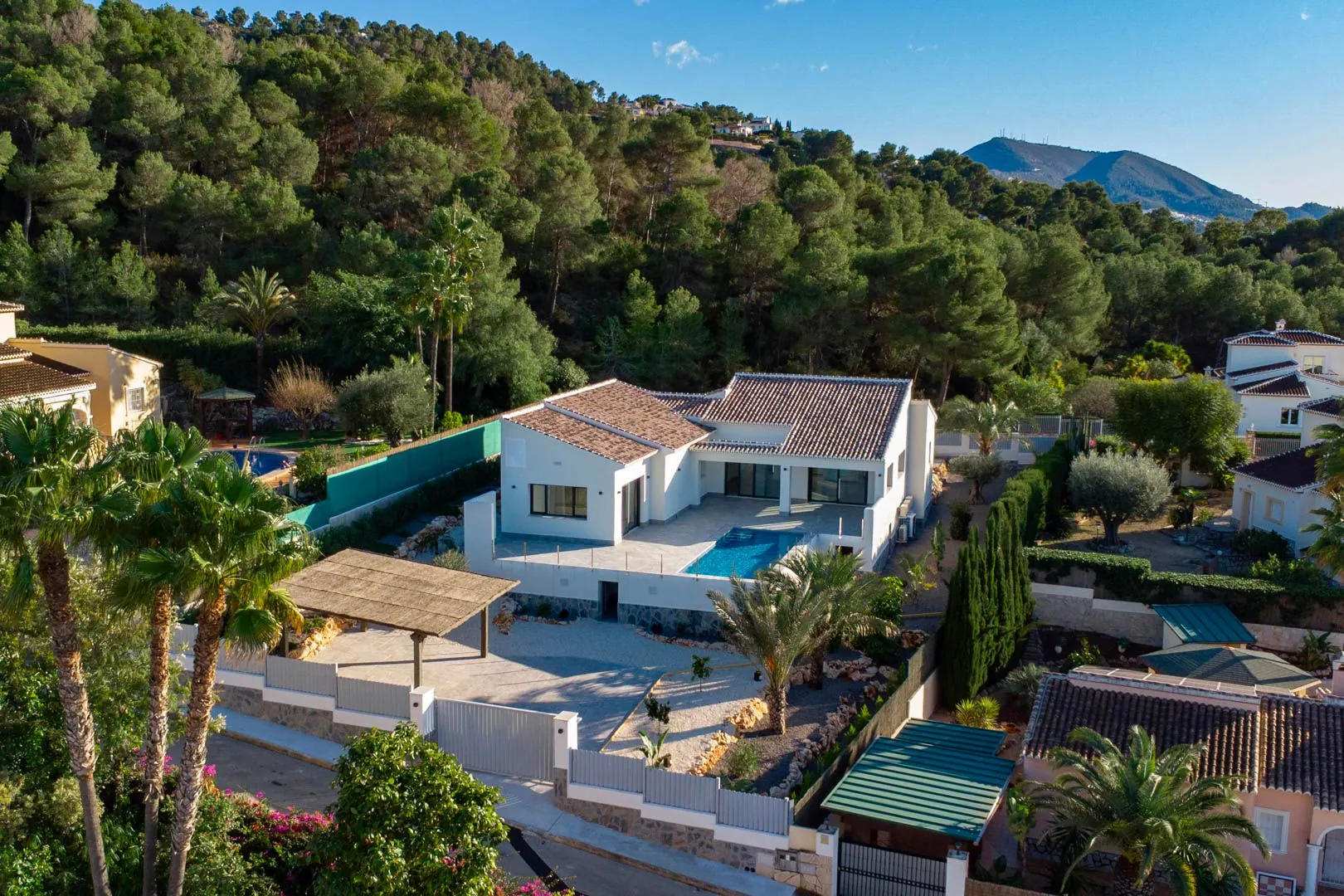 Magnifique villa traditionnelle neuve à vendre à Piver, Jávea.