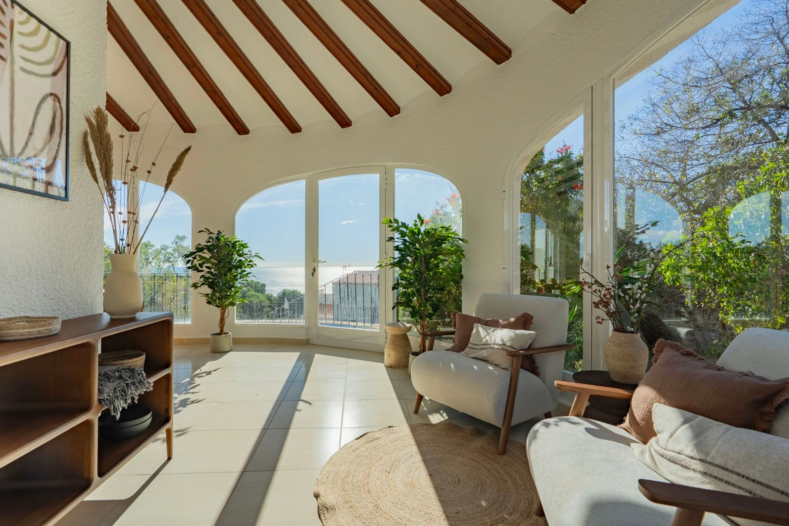 Traditionele villa met schitterend uitzicht op zee te koop in Ambolo, Jávea