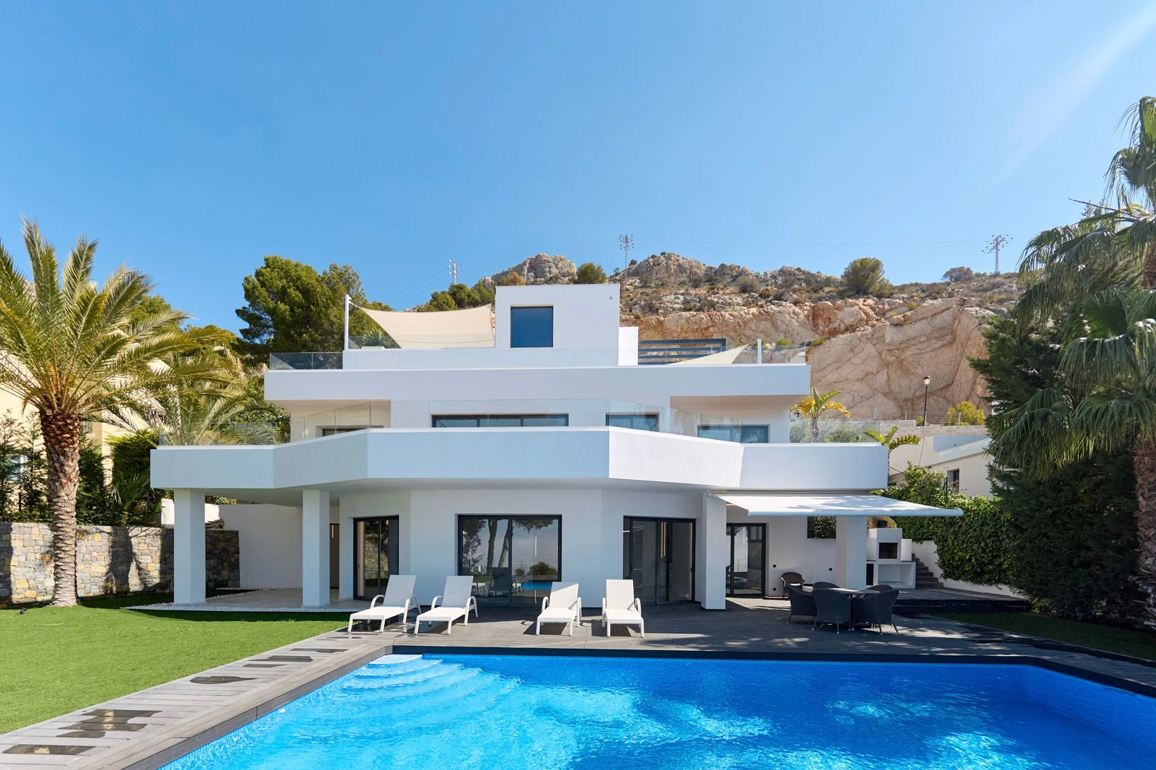 Villa de lujo con vistas al mar en venta en Altea