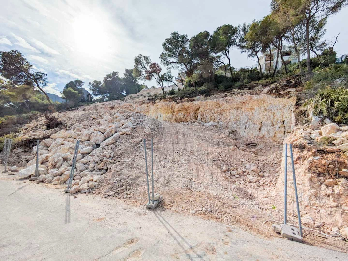 Villa moderne avec vue sur la mer en construction à vendre à Jávea