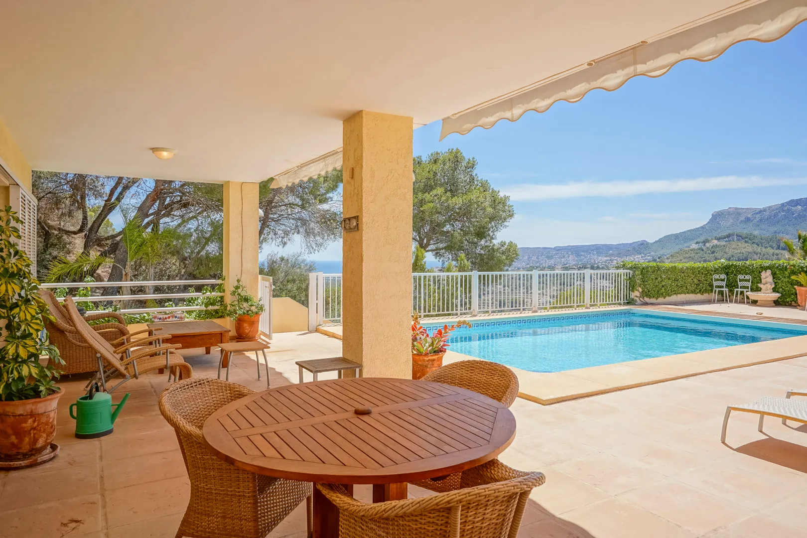 Villa con vistas panorámicas en venta en Calpe