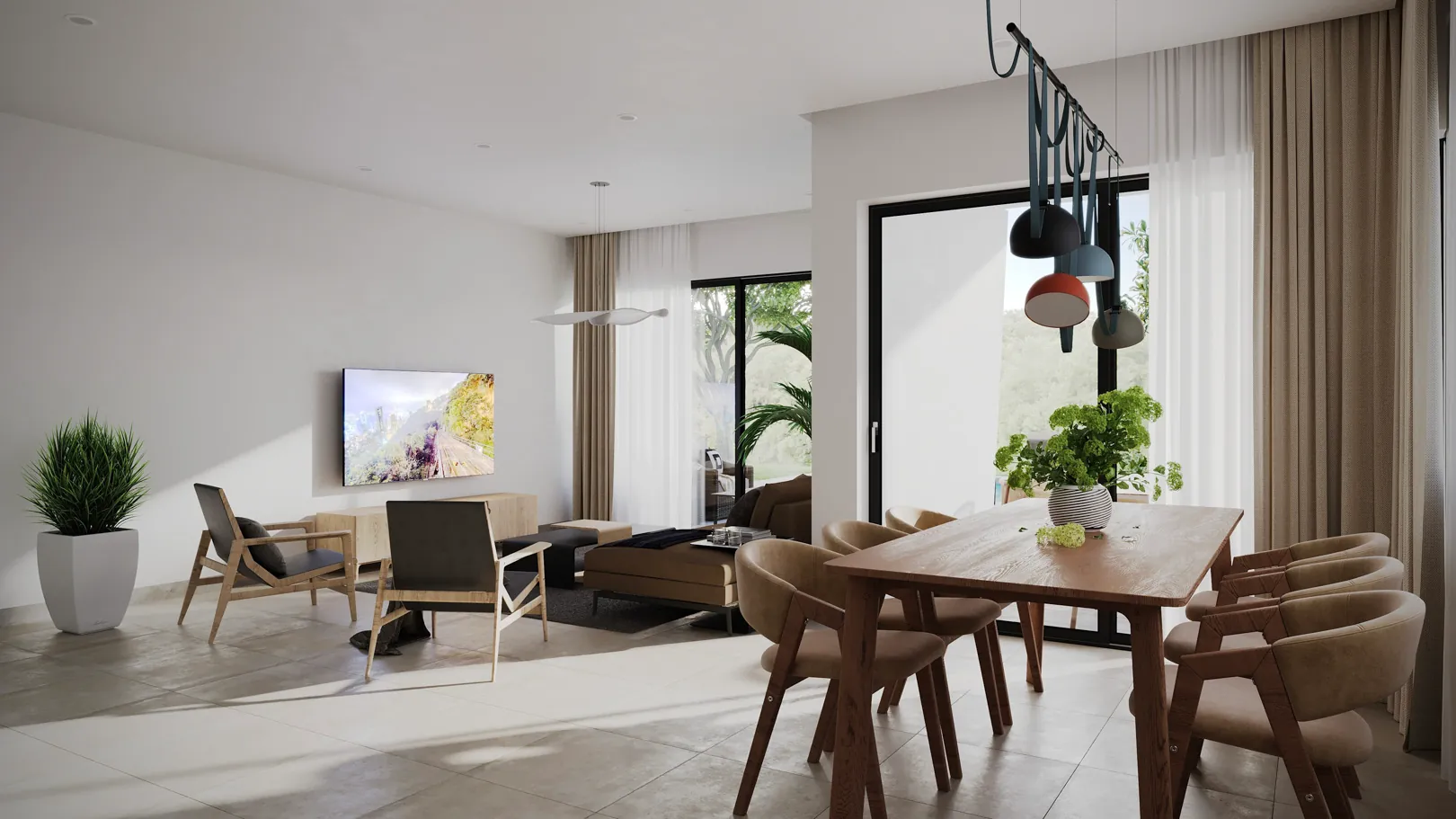 Villa moderna en construcción en venta en Calpe