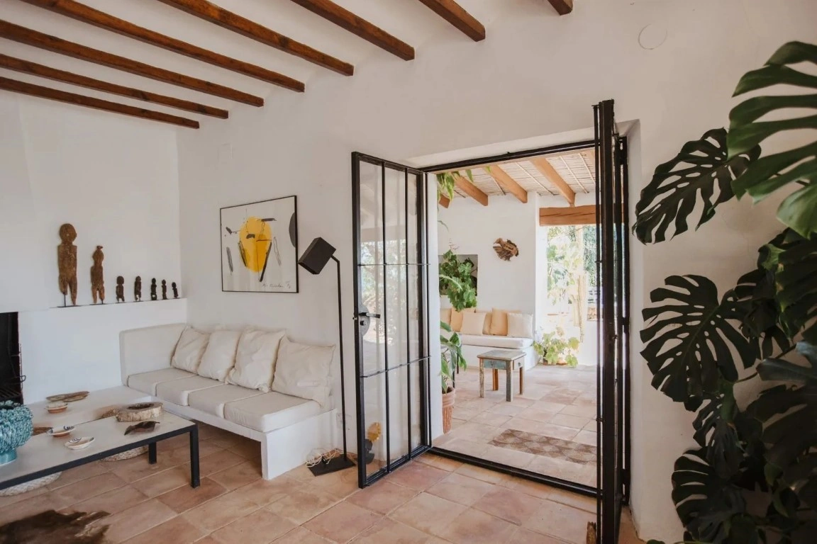 Einzigartige Finca zum Verkauf in Benissa mit herrlichem Blick über die Landschaft und das Meer