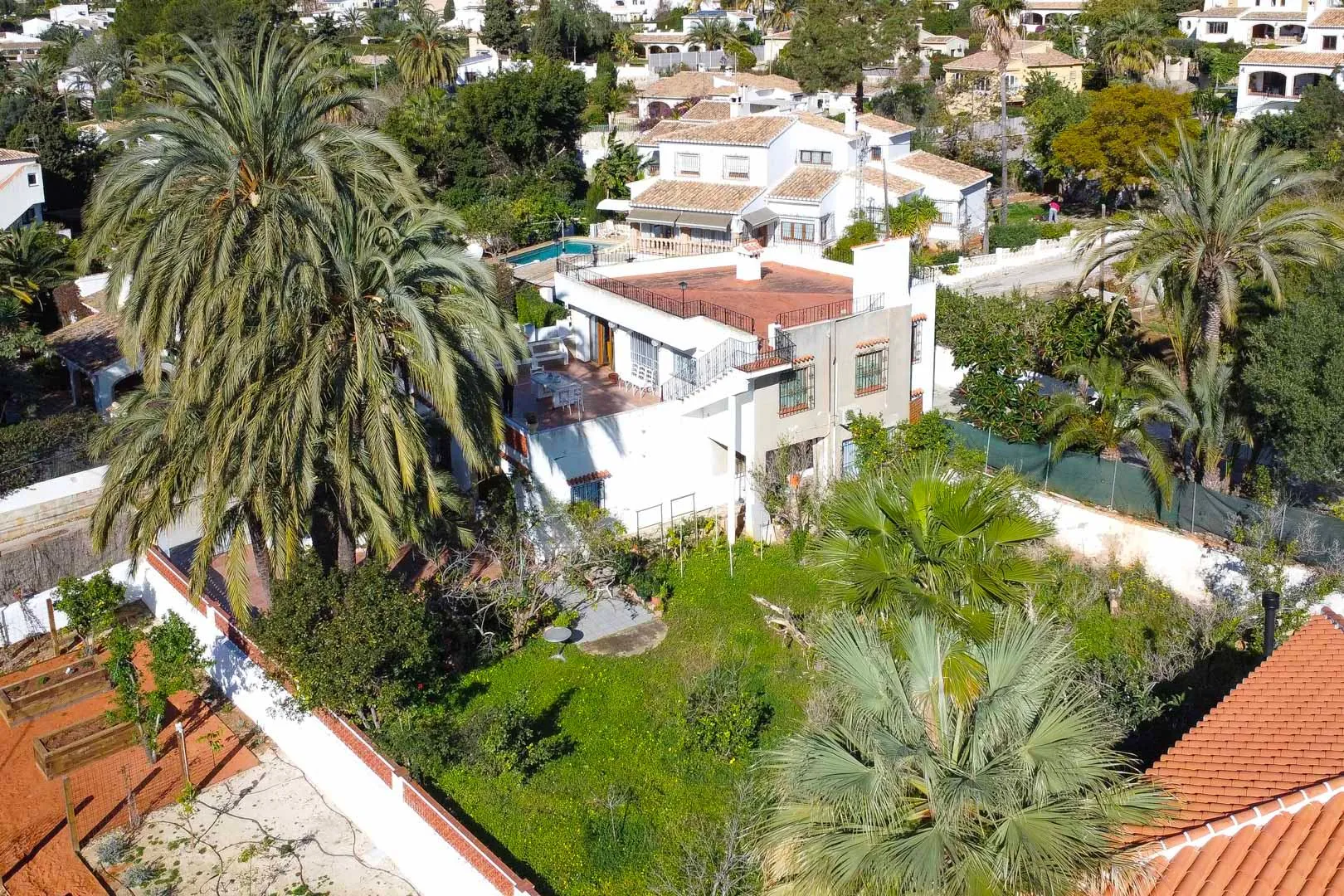 Villa avec vue sur la mer à quelques minutes du port de Javea.