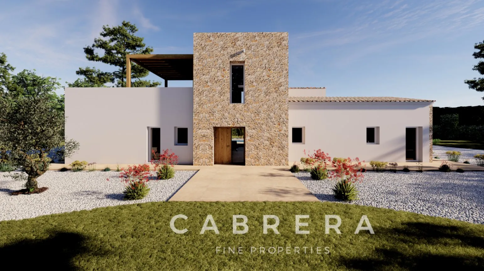 Preciosa finca de lujo con gran parcela en venta en Benissa