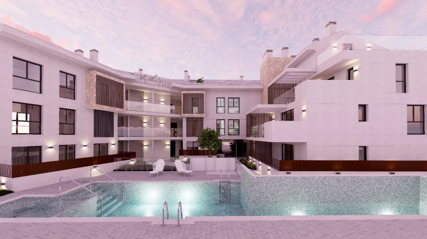 Appartement neuf au rez-de-chaussée, dans un emplacement exclusif.