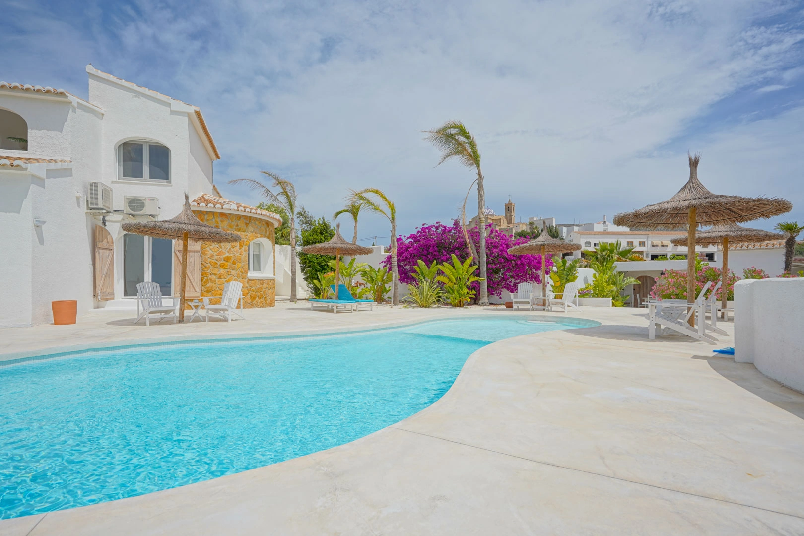 Magnífica villa de lujo con vistas panorámicas en venta en Benitachell