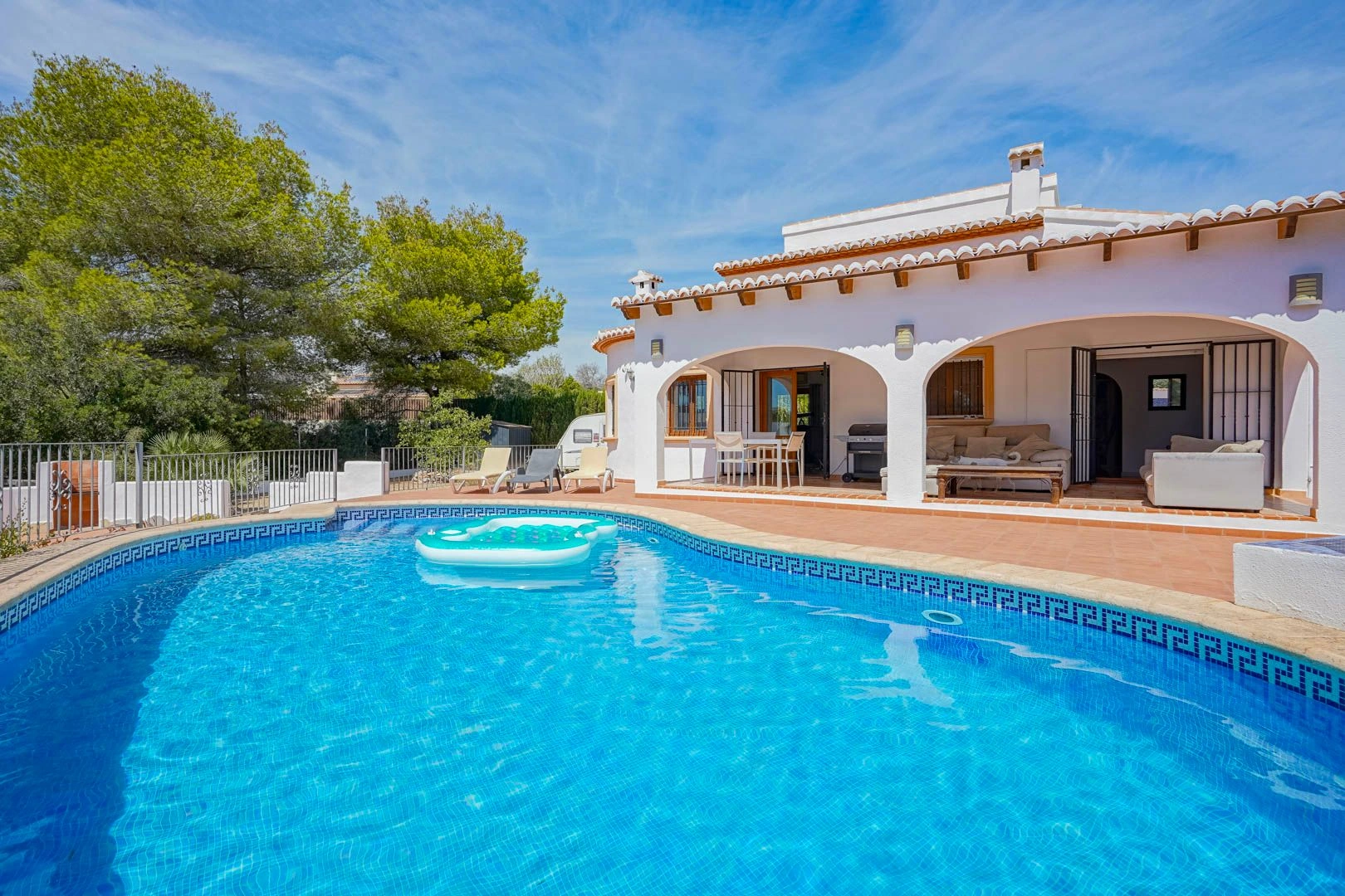 Charmante villa traditionnelle de plain-pied à vendre à Jávea.