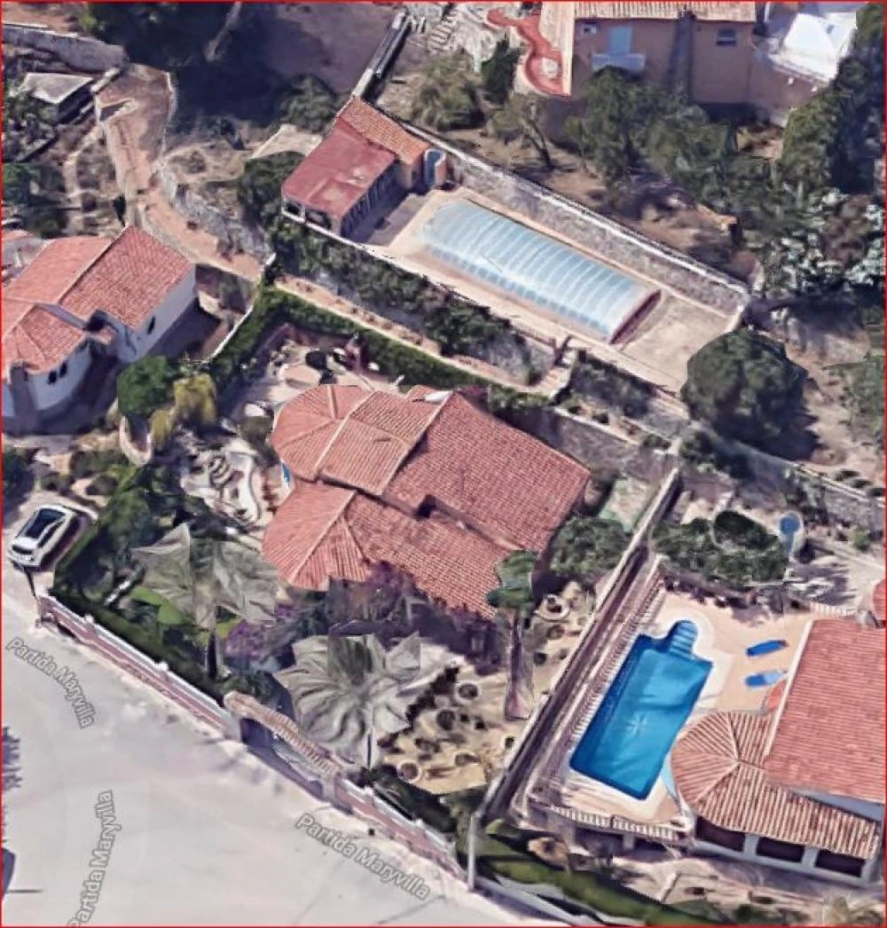 Charmante Villa auf einer Ebene in Calpe